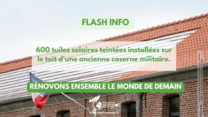 Copie-de-LE-CHIFFRE-DU-JOUR-153-300x169 600 tuiles solaires teintées installées sur le toit d'une ancienne caserne militaire.